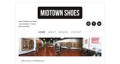 Desktop Screenshot of midtownshoes.com